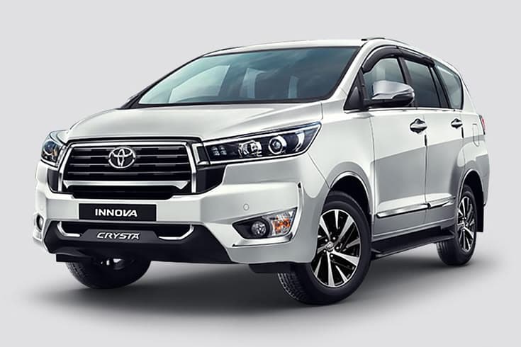 Toyota Innova Crysta taxi by Baba Taxi Service
