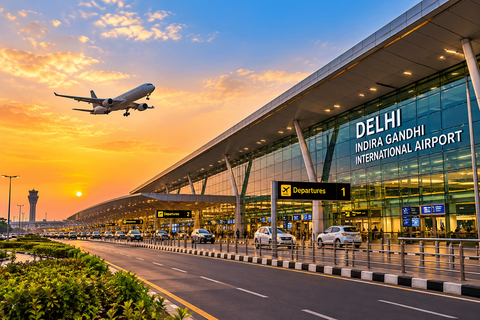 Delhi Airport destination for Baba Taxi Service