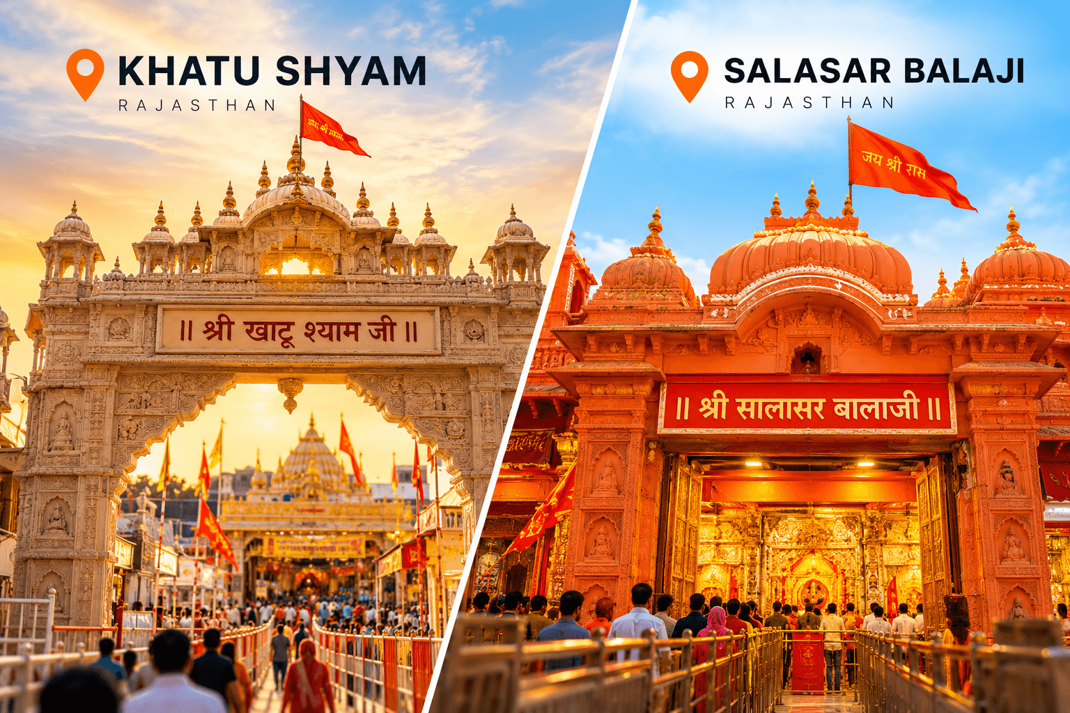 Khatu Shyam & Salasar destination for Baba Taxi Service